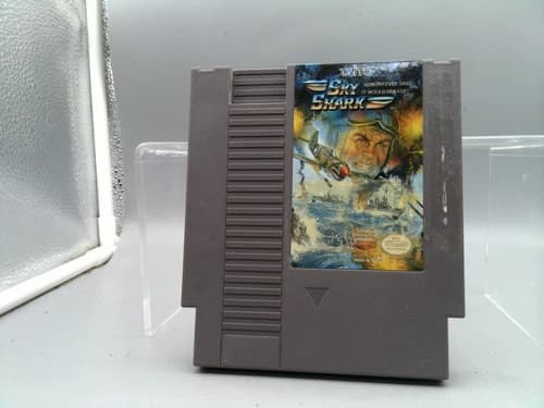 Sky Shark Nintendo NES Game Cartridge Cleaned and Tested