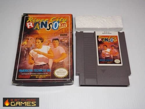 River City Ransom COMPLETE BOX - NINTENDO NES - 527a