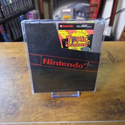 Toxic Crusaders Nintendo NES Cleaned/Tested AUTHENTIC BOARD PICS