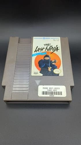 The Last Ninja Jaleco Nintendo Entertainment System NES Authentic Tested