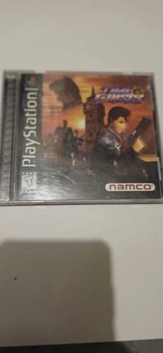 Time Crisis PS1 PlayStation 1 Complete CIB with Manual Black Label