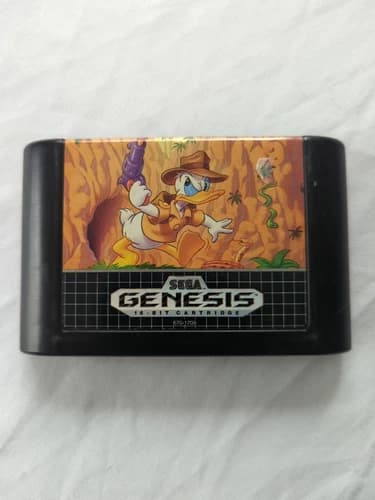 QuackShot Starring Donald Duck Sega Genesis Authentic Game Cartridge Only!
