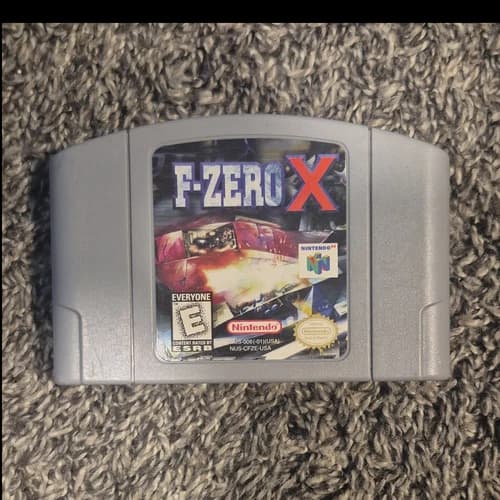 Nintendo F-Zero X Nintendo 64 N64 NTSC-U/C E-Everyone F-Zero Series