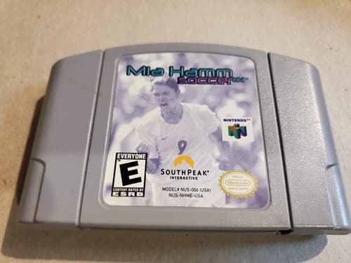 Mia Hamm Soccer 64 (Nintendo 64, 2000)