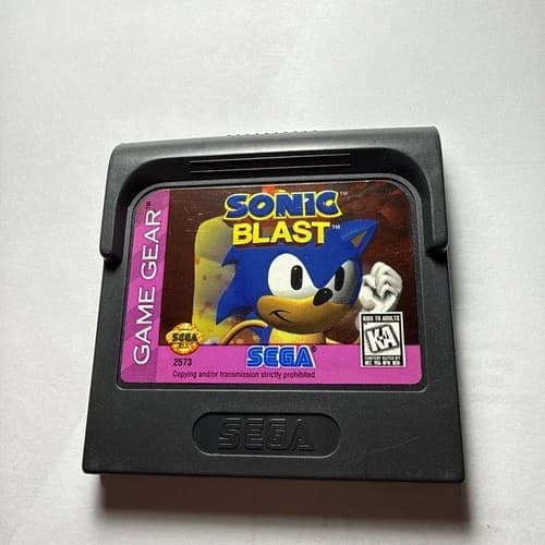 Sega Game Gear, 1996 Sonic Blast (Tested, Works!)