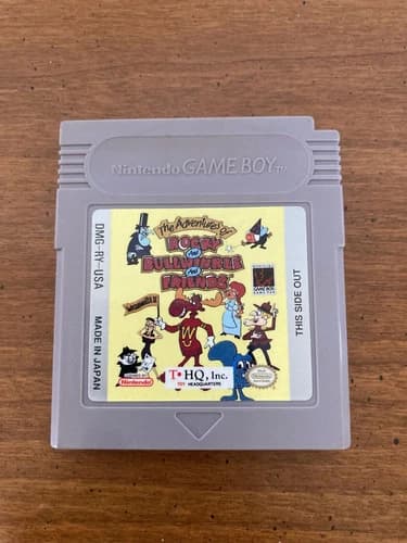 Gameboy The Adventures of Rocky and Bullwinkle and Friends (tested)
