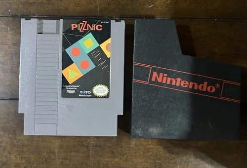 Puzznic (Nintendo Entertainment System, 1990) Tested and Working! NES