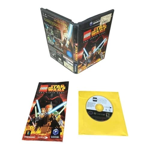 Nintendo GameCube NGC CIB Complete LEGO Star Wars: The Video Game 2005 BL