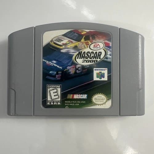 NASCAR 2000 (Nintendo 64, N64) Cart Only - Tested