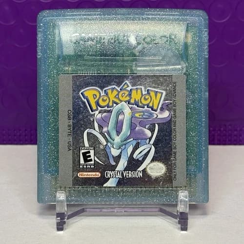 Pokemon Crystal Version Gameboy Color [Authentic – New Battery] GBC Cartridge
