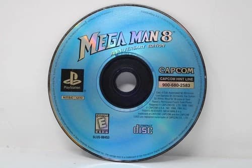Mega Man 8 Anniversary Collector’s Edition (Sony Playstation 1 PS1) Disc Only