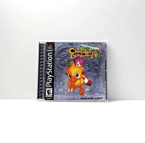 Chocobo's Dungeon 2 Sony PlayStation 1 PS1 CIB Refurbished Tested Free Shipping