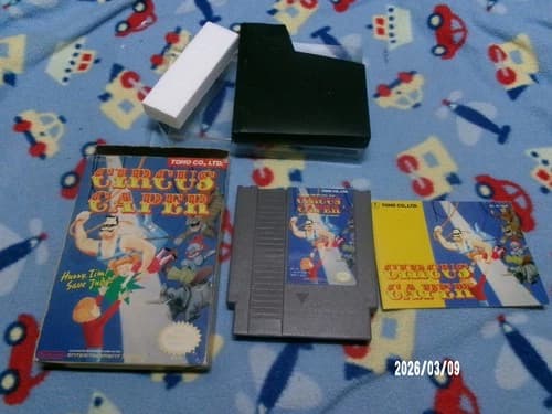 #880 Circus Caper Nintendo NES 1990 in box with manual, Tested & Working
