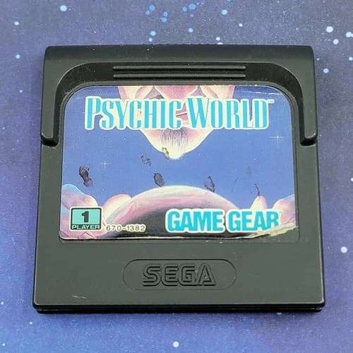 Psychic World (Sega Game Gear) Video Game Cartridge 0407