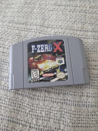 F-Zero X Nintendo 64 N64 Racing Game Cartridge Authentic TESTED