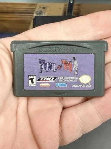 Pinball of the Dead (Game Boy Advance, GBA, 2002) Authentic Tested