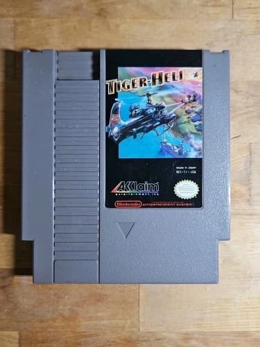 Tiger-Heli (Nintendo Entertainment System, 1987) NES - Authentic - Tested!