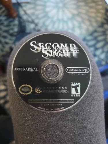 Second Sight (Nintendo GameCube) Disc Only Survival Horror TESTED WORKING!!