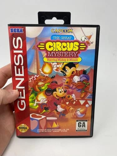 The Great Circus Mystery - CIB - Sega Genesis - Tested & Authentic