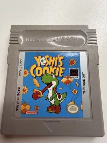 Yoshi’s Cookie Nintendo Game Boy DMG-CI-USA Authentic Tested Cart