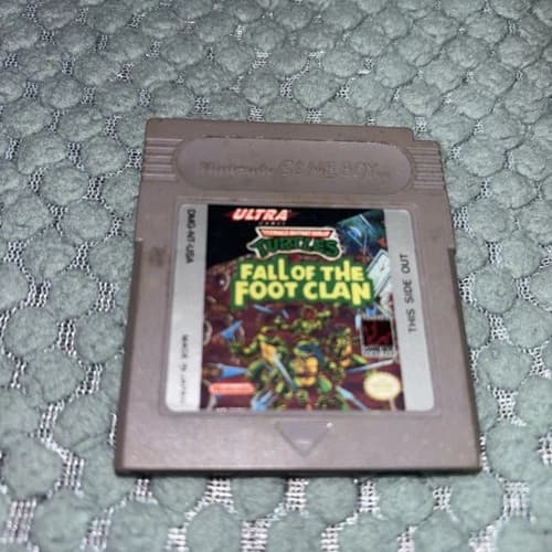 Teenage Mutant Ninja Turtles: Fall of the Foot Clan, Gameboy, Loose, Authentic!