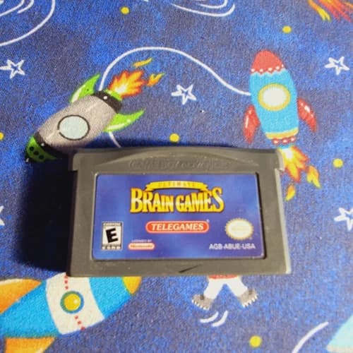 Ultimate Brain Games (Nintendo Game Boy Advance, 2003) GBA Authentic