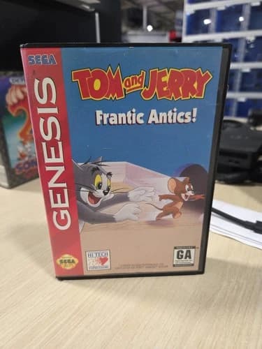 Tom and Jerry: Frantic Antics (Sega Genesis, 1993) CIB Complete