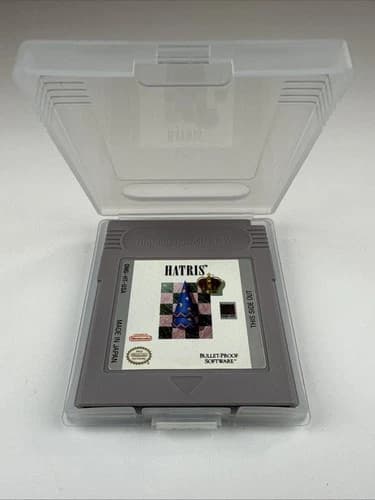 Hatris (Nintendo Game Boy) Authentic -TESTED- Mint Condition