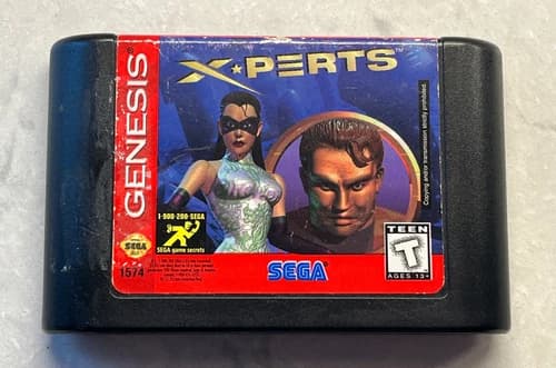 X-Perts (Sega Genesis, 1996)TESTED AUTHENTIC cartridge only