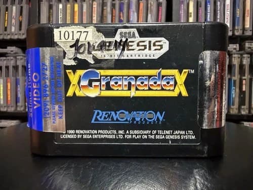 Granada (Sega Genesis, 1990) Renovation - Selma, CA Rental Store Stickers