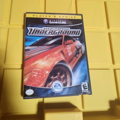 Need for Speed: Underground Nintendo GameCube 2003 Complete CIB H64