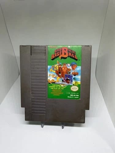 Bad News Baseball NES Nintendo Authentic Tested Working Cart Only
