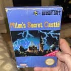 Milon's Secret Castle for NES Nintendo Complete Box Rough Tested Free Ship