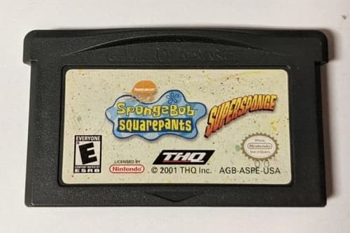SpongeBob SquarePants: SuperSponge [Nintendo Game Boy Advance - AGB-ASPE-USA]