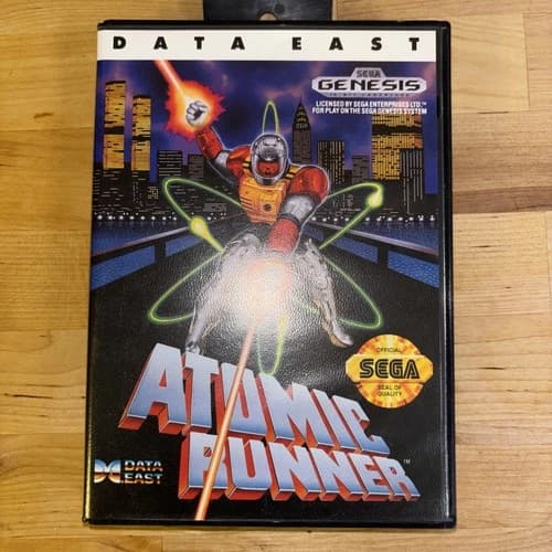 Atomic Runner (Sega Genesis) Complete In Box CIB