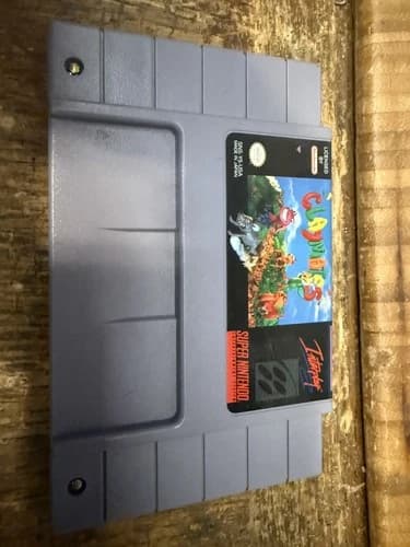 Claymates (Super Nintendo, 1994) SNES Authentic and Tested 10A5