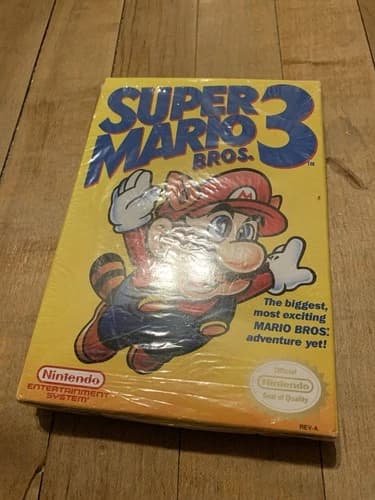 Super Mario Bros 3 Nintendo NES Complete In Box CIB Cartridge Manual Inserts
