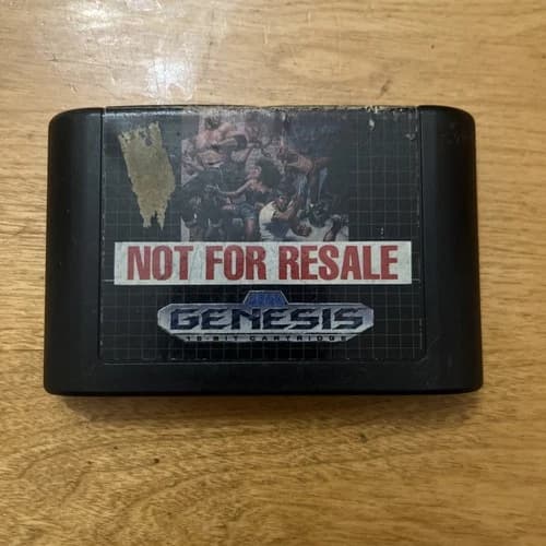 Streets of Rage 2 (Sega Genesis, 1992) Not For Resale Variant Cart Only *Tested*
