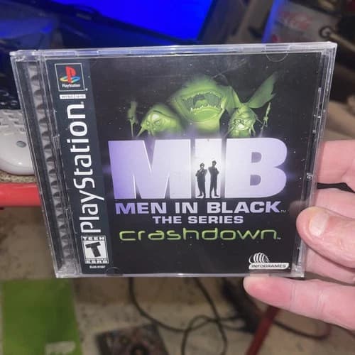 Men in Black The Series Crashdown Sony PlayStation 1 Complete - Tested Free Ship