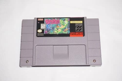 Bronkie The Bronchiasaurus (Super Nintendo SNES) Cart Only Authentic