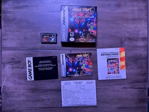 Shining Force: Resurrection of the Dark Dragon (GBA, Atlus) Complete Box Manual