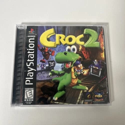 Croc 2 complete with registration cib ps1 testedcopy (Sony PlayStation 1, 1999)