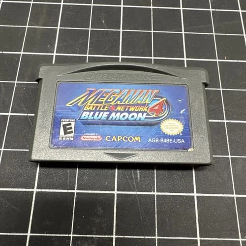Megaman Battle Network 4 Blue Moon (Game Boy Advance GBA)