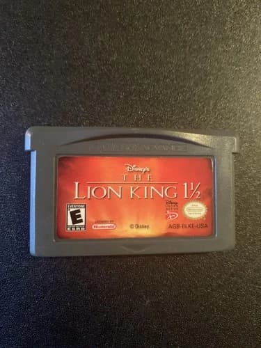 Lion King 1 1/2 Game Boy Advance