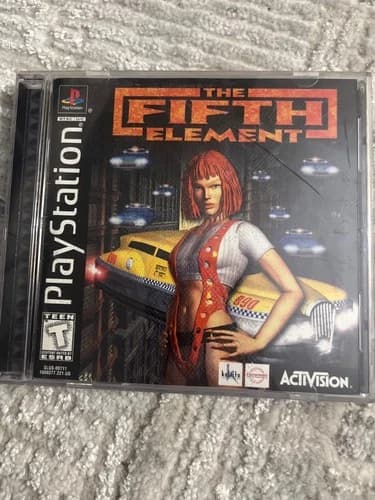 The Fifth Element PS1 PlayStation 1 Complete CIB