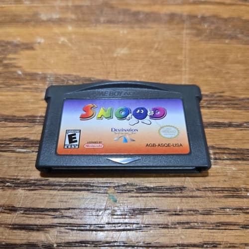 SNOOD Gameboy Advance Game - Destination Software Inc