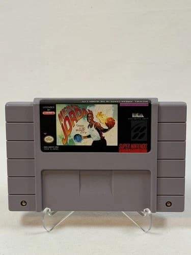 Michael Jordan: Chaos In The Windy City (Super Nintendo/SNES) - Tested/Working!