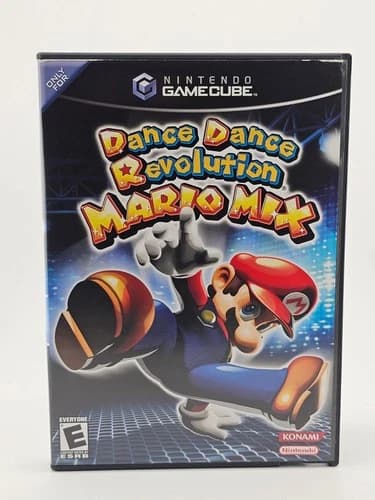 Nintendo Gamecube Dance Dance Revolution Mario Mix CIB Cleaned & Tested
