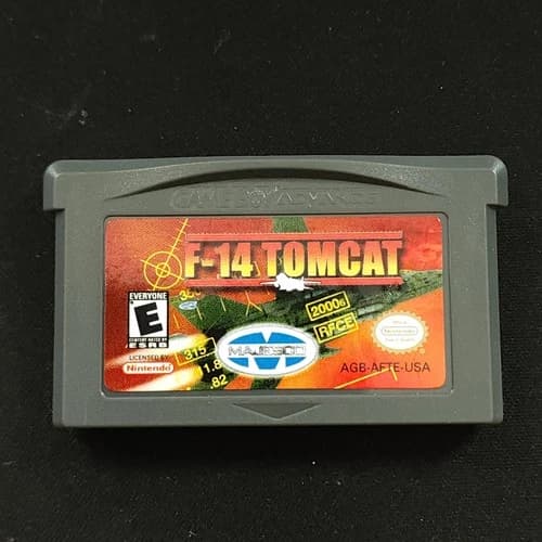 F-14 Tomcat (Nintendo Game Boy Advance, Gameboy GBA) Cart Only Tested