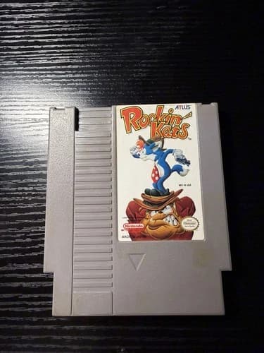 Rockin' Kats Nintendo NES Authentic Tested Contacts Cleaned